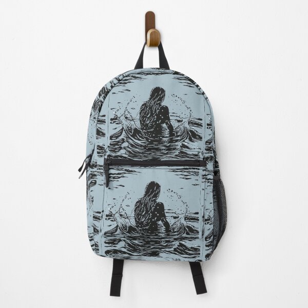 Item preview, Splash of serenity - linocut 1 transparent designed and sold by Wildflow Creations.