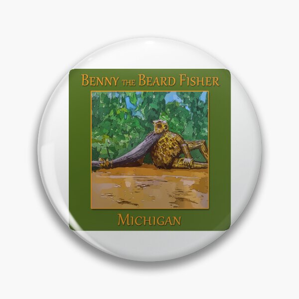 Aperçu de l'œuvre Benny le pêcheur barbu créée et vendue par welshdesigns.