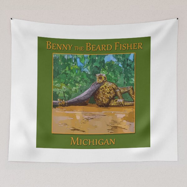 Item preview, Benny the Beard Fisher designed and sold by welshdesigns.