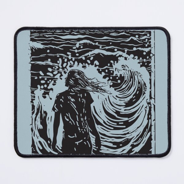 Item preview, Splash of serenity - linocut 2 transparent designed and sold by Wildflow Creations.