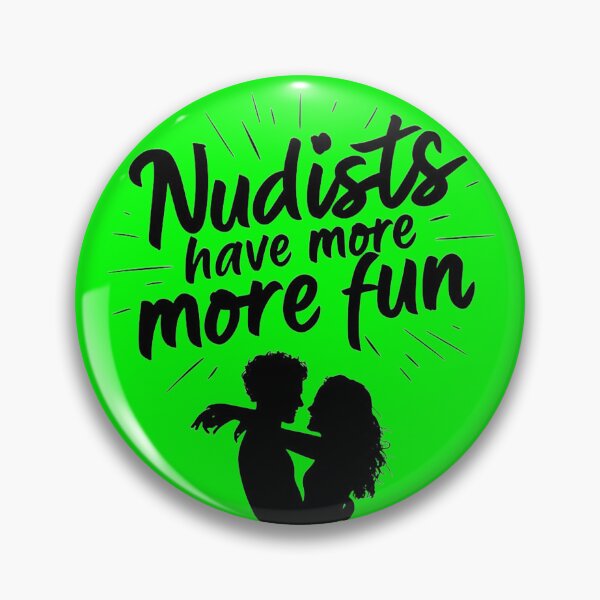 Item preview, Nudists Have More Fun - Unique Eye Catching - Green designed and sold by JLEmporium.