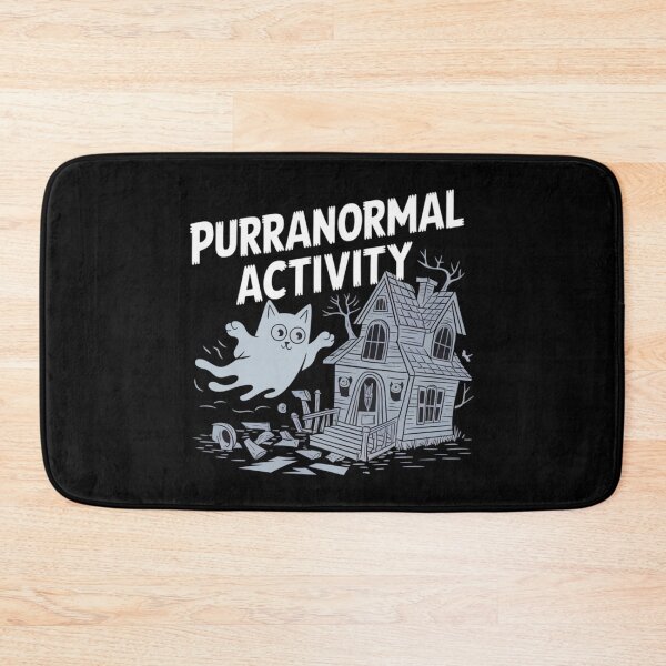 Item preview, Spooky Halloween Cat Design: Purranormal Activity designed and sold by Davideus.