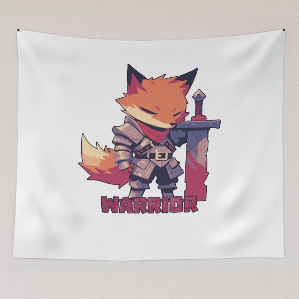 Item preview, Fox warrior designed and sold by krabbaraban.