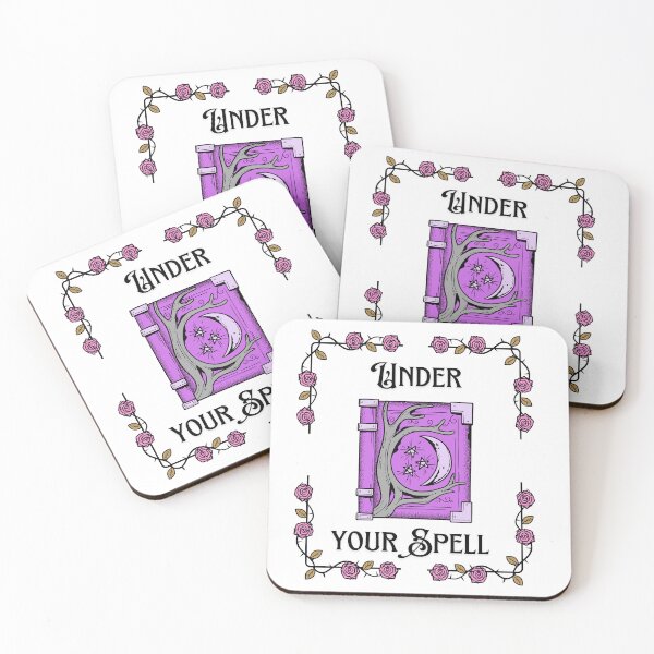 Item preview, Under Your Spell Book of Shadows Moon and Stars designed and sold by Night Bloom Designs.