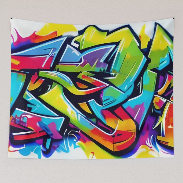 Item preview, Urban Street Art – Bold Abstract Modern Graffiti Design | 346 designed and sold by City Graffix Design Co..