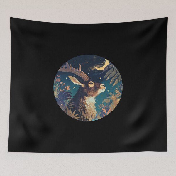 Item preview, Saola // endangered animals // Antelope // Africa // Asian unicorn designed and sold by SMARTKIT  DESIGNAGENCY.