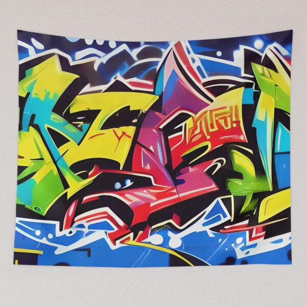 Item preview, Urban Street Art – Bold Abstract Modern Graffiti Design | 348 designed and sold by City Graffix Design Co..