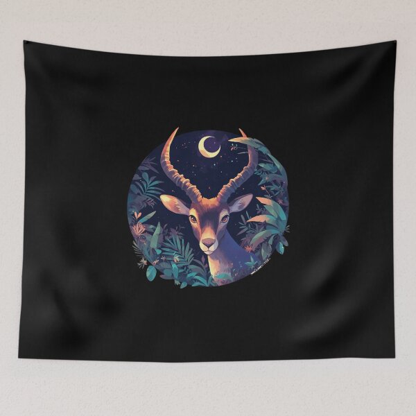 Item preview, Saola // endangered animals // Antelope // Africa // Asian unicorn designed and sold by SMARTKIT  DESIGNAGENCY.