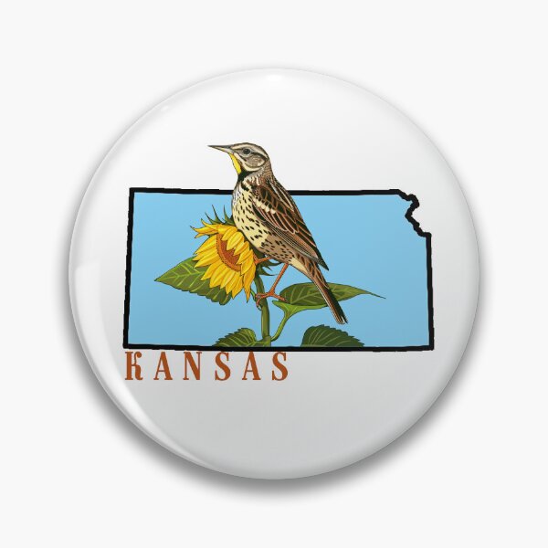 Item preview, Kansas State Bird and Flower designed and sold by adventurehaven.