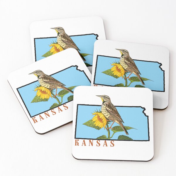 Item preview, Kansas State Bird and Flower designed and sold by adventurehaven.