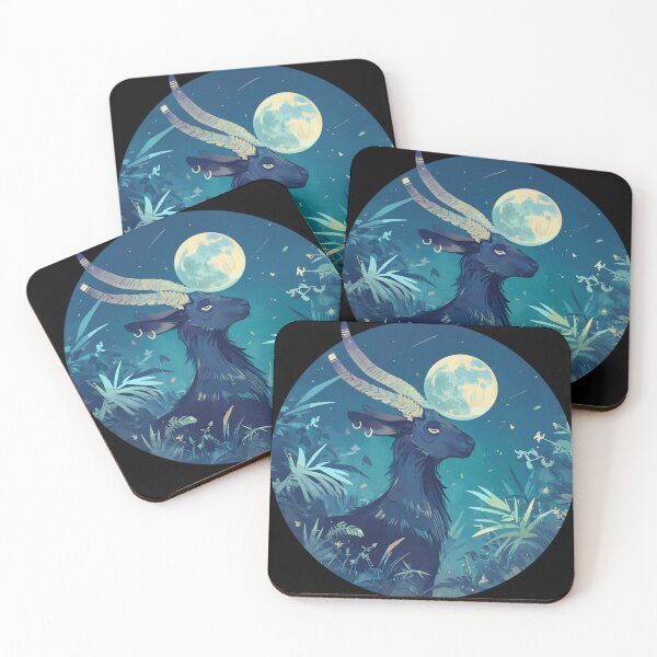 Item preview, Saola // endangered animals // Antelope // Africa // Asian unicorn designed and sold by SMARTKIT  DESIGNAGENCY.