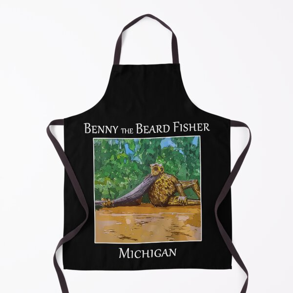 Aperçu de l'œuvre Benny le pêcheur barbu créée et vendue par welshdesigns.