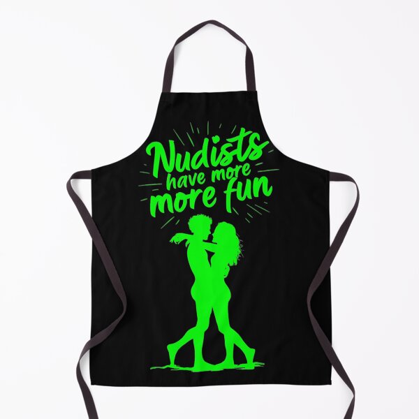 Item preview, Nudists Have More Fun - Unique Eye Catching - Green designed and sold by JLEmporium.