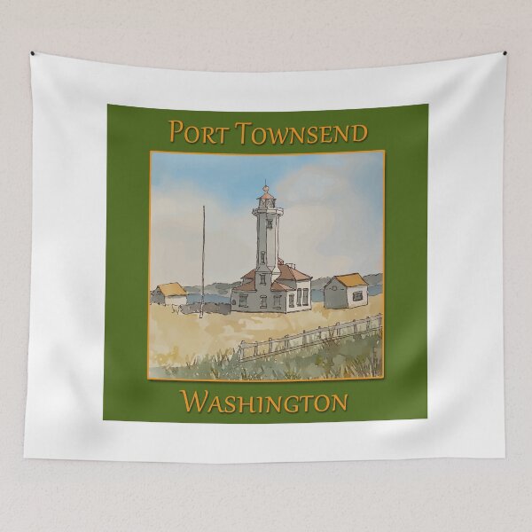 Item preview, Fort Worden Lighthouse in Port Townsend Washington designed and sold by welshdesigns.