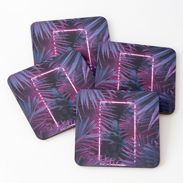 Item preview, Neon Oasis - Purple Light designed and sold by Exodoi.