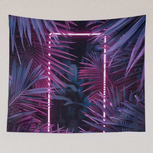 Item preview, Neon Oasis - Purple Light designed and sold by Exodoi.