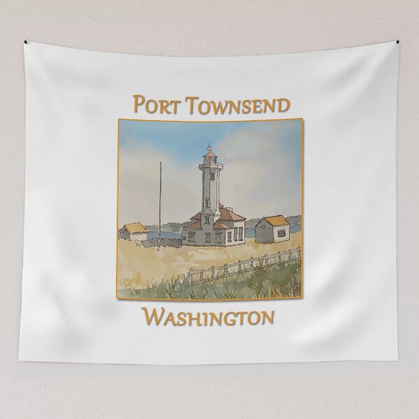 Item preview, Fort Worden Lighthouse in Port Townsend Washington designed and sold by welshdesigns.