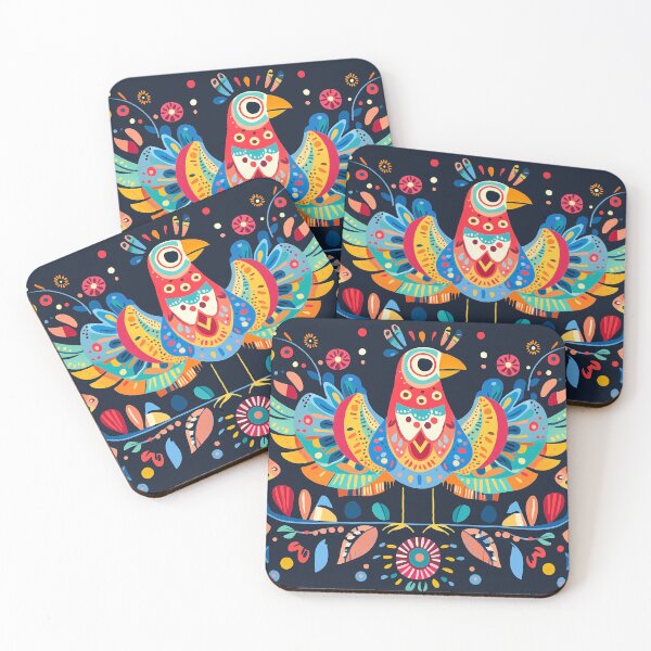 Item preview, slovak colorful folk bird designed and sold by xiao xuans.