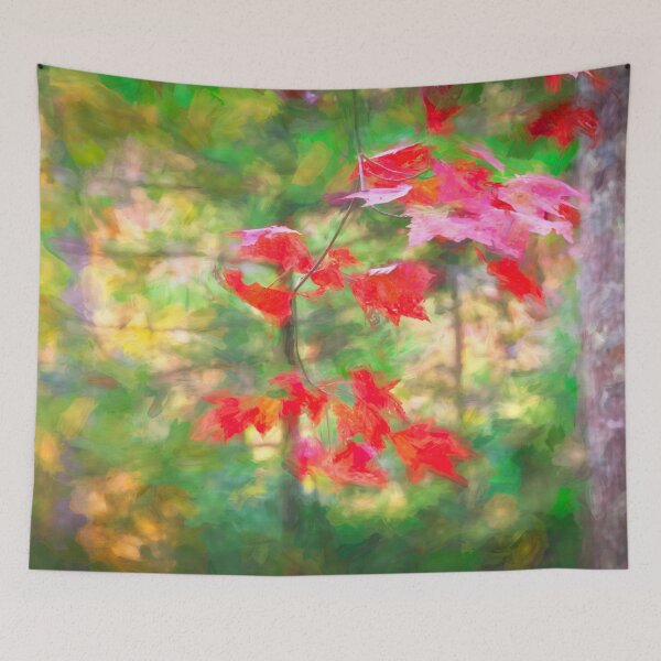 Item preview, Red Maple Leaves Fall Foliage Fall Colors Great Smoky Mountains X138 designed and sold by RichFrancoCars.
