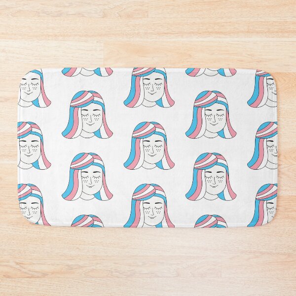 Item preview, LGBTQ Pride Transgender Flag Character designed and sold by Rotemika.