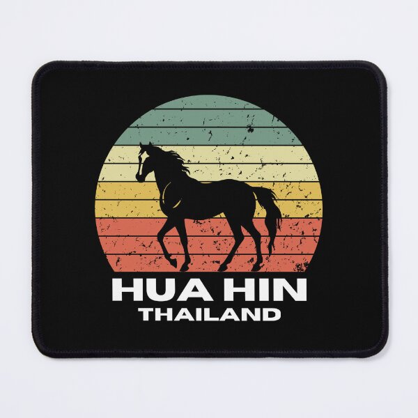 Item preview, Hua Hin Thailand Vintage Sunset Horse Design designed and sold by RektRepublic.