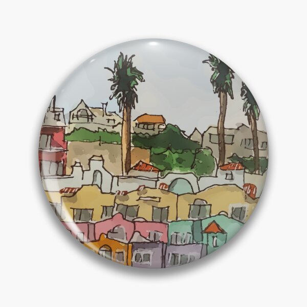 Item preview, Cute little houses in Capitola California designed and sold by welshdesigns.
