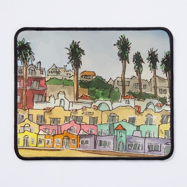 Item preview, Cute little houses in Capitola California designed and sold by welshdesigns.