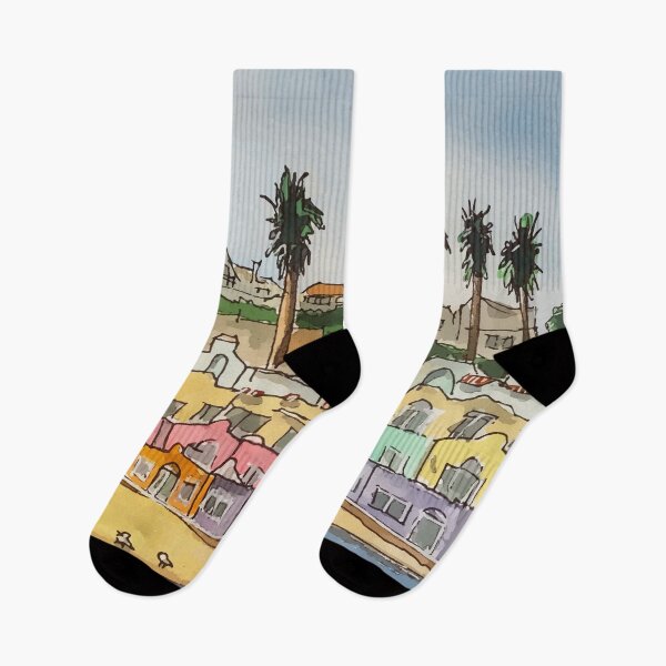 Item preview, Cute little houses in Capitola California designed and sold by welshdesigns.