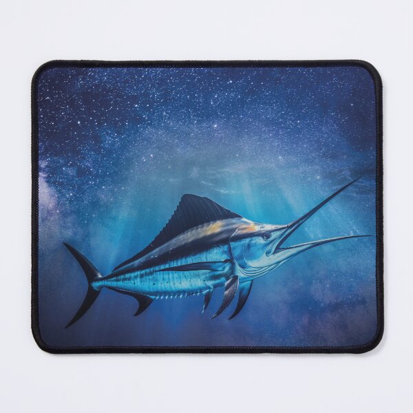 Item preview, large swordfish in the ocean designed and sold by Mauswohn.