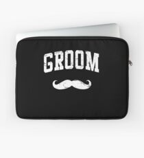 Groom Shirt Laptop Sleeve
