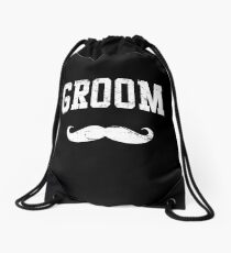 Groom Shirt Drawstring Bag