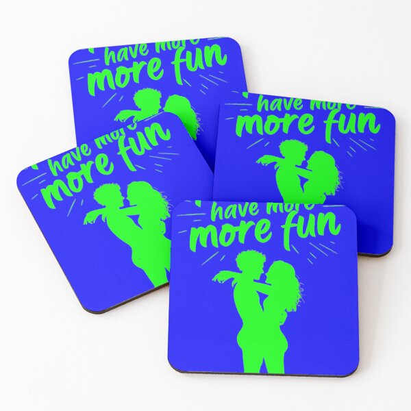 Item preview, Nudists Have More Fun - Unique Bright - Blue Green designed and sold by JLEmporium.