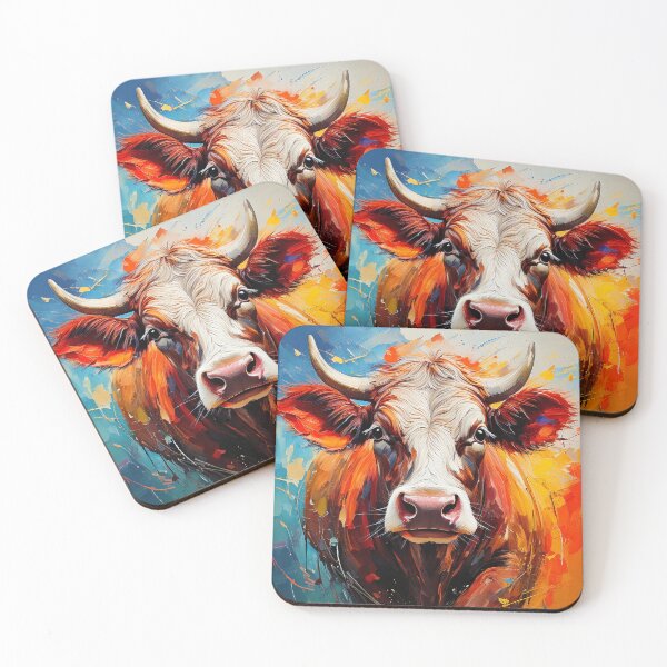Item preview, Colourful Cow designed and sold by Chloe Marsden.