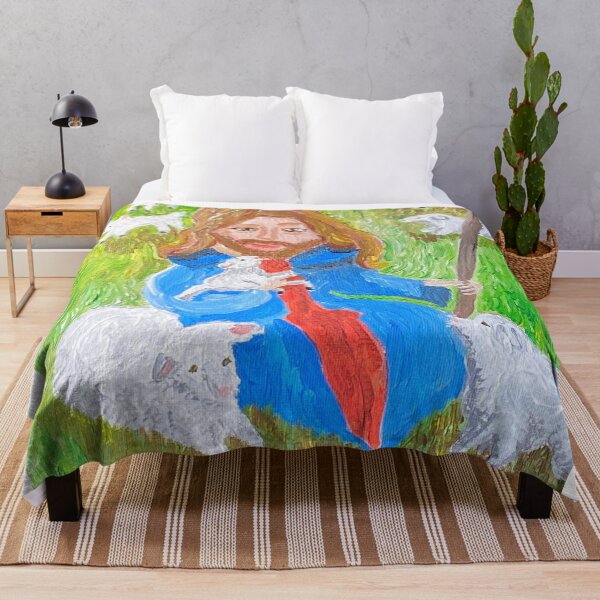 Item preview, Jesus And The Sheep designed and sold by pinkyjainpan.