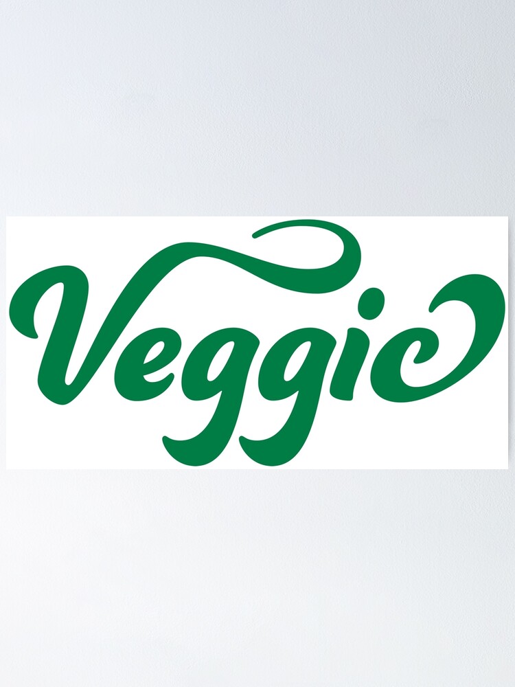 Imagen 1 de 3, Póster con la obra Veggie, diseñada y vendida por Vectorqueen.