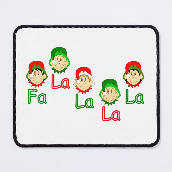 Item preview, Santas Elves Fa La La -  designed and sold by Sartoris Art.