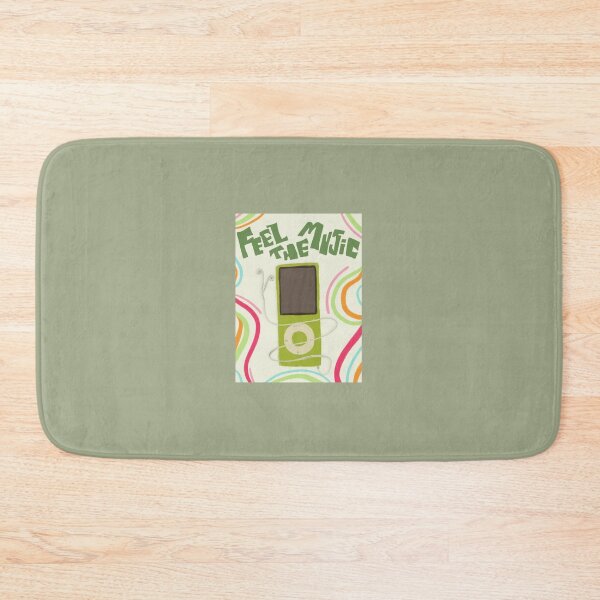 Item preview, ipod 2000s - 'feel the music' green nano designed and sold by Levi O.