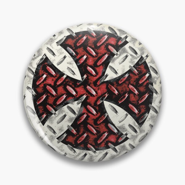 Item preview, Industrial Templar Cross on Shield designed and sold by JDHardie.