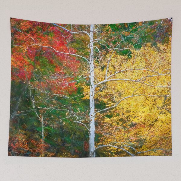 Item preview, Red Maple Leaves Fall Foliage Fall Colors Great Smoky Mountains X142 designed and sold by RichFrancoCars.
