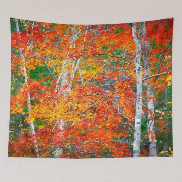 Item preview, Red Maple Leaves Fall Foliage Fall Colors Great Smoky Mountains X143 designed and sold by RichFrancoCars.