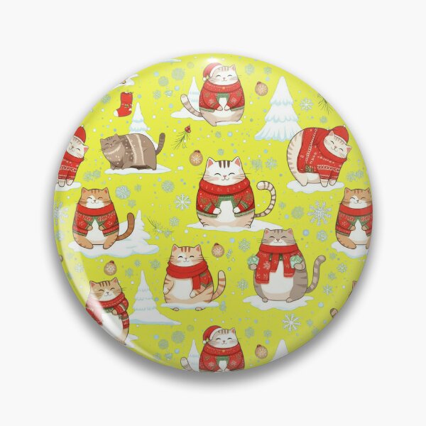 Item preview, Christmas Cat Pattern | Matching Family Winter Outfit designed and sold by PinkGoddessLove.