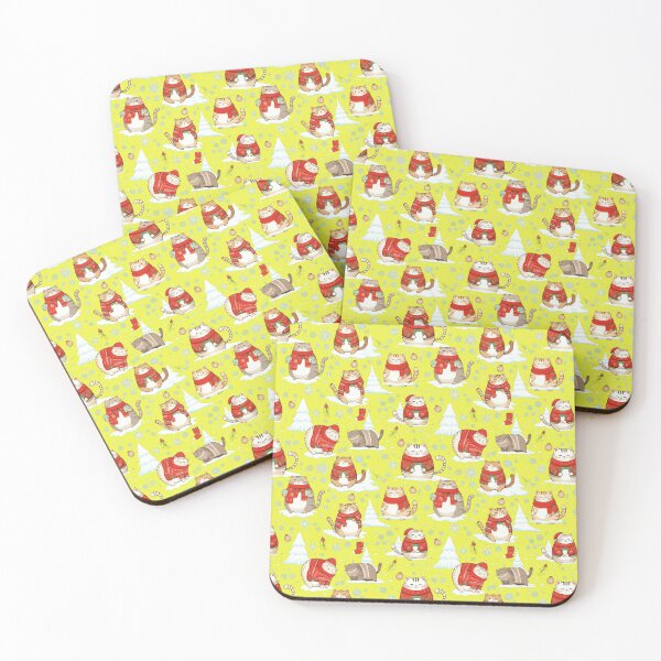 Item preview, Christmas Cat Pattern | Matching Family Winter Outfit designed and sold by PinkGoddessLove.