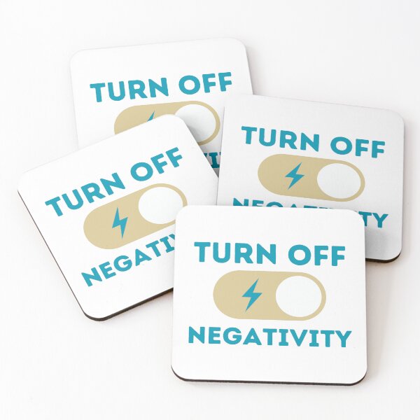 Item preview, Turn Off Negativity designed and sold by ChenryConcepts.