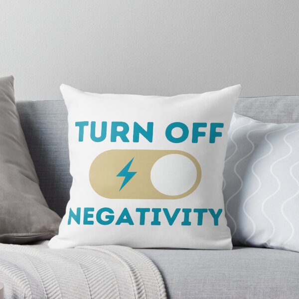 Item preview, Turn Off Negativity designed and sold by ChenryConcepts.