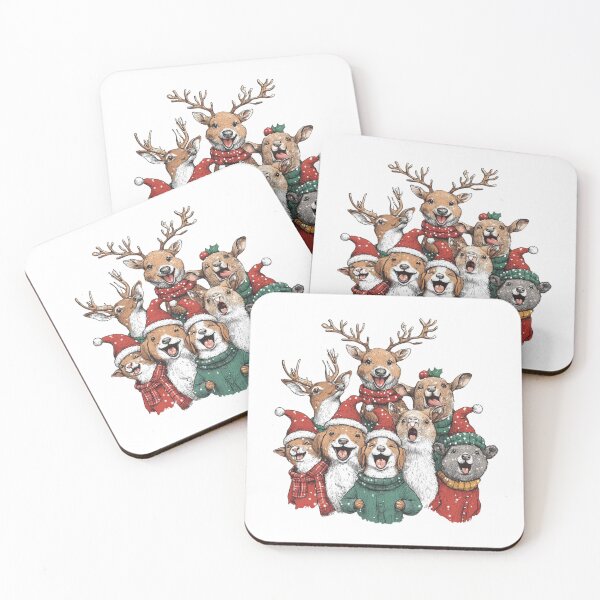 Item preview, Christmas Animal Choir designed and sold by IllustrifyArts.
