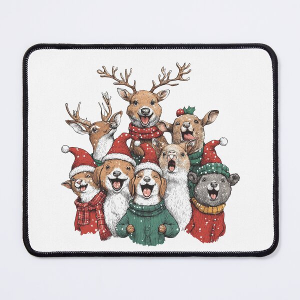Item preview, Christmas Animal Choir designed and sold by IllustrifyArts.