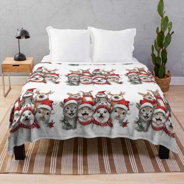Item preview, Festive Woodland Animal Choir designed and sold by IllustrifyArts.
