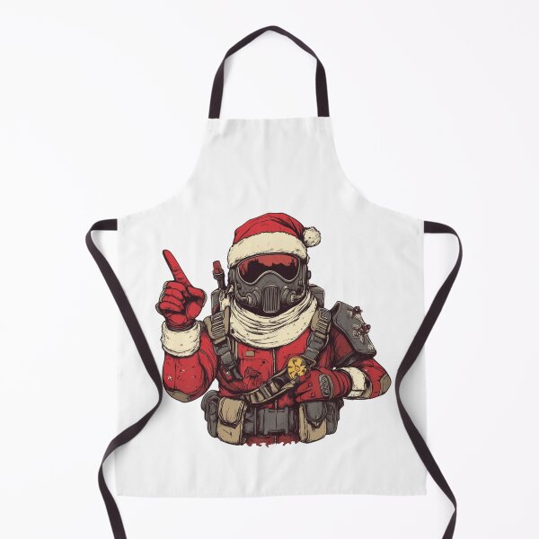 Item preview, Papá Noel postapocalíptico designed and sold by IllustrifyArts.