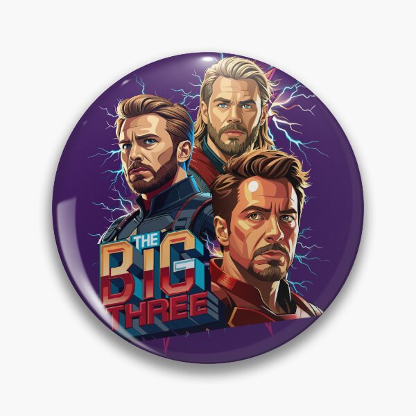 Item preview, The Big Three: Legends of the Mcuniverse designed and sold by sudhareditz.