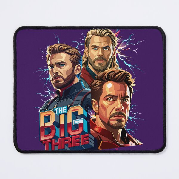 Item preview, The Big Three: Legends of the Mcuniverse designed and sold by sudhareditz.